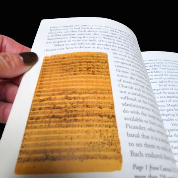 J.S. Bach Book‎ and CD Keyboard Works NWOT - Picture 5 of 7